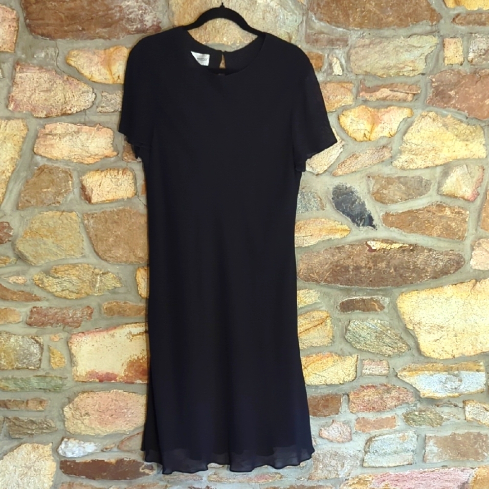 Donna Ricco Elegant Black Dress